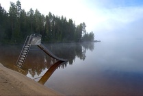 Uimaranta Hautaperän altaalla